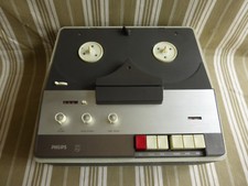 vintage ancien lecteur à bandes philips