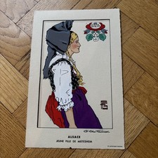 estampe gouache Pochoir Géo