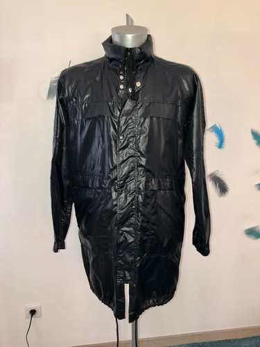 Trench imperméable noir - trench,