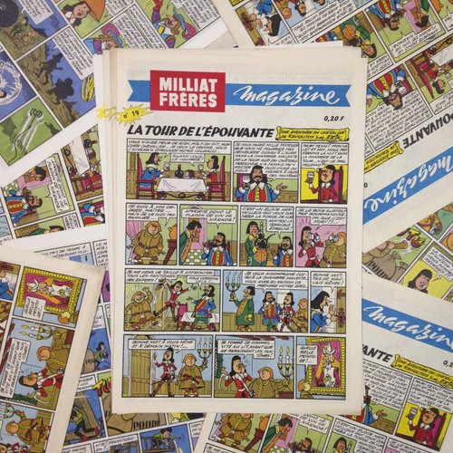 Publicité milliat freres - bd,