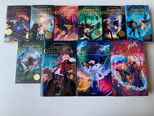 Lot livres gardiens des - 10,