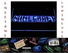 PANNEAU FIGURINE MINECRAFT JEU