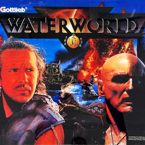 Gottlieb waterworld pinball - waterworld,