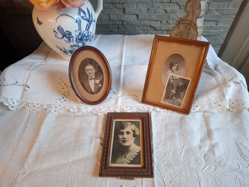 Lot cadres photo bois - lot, de