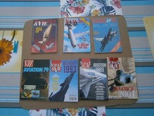 Aviation: lot de 7 revues