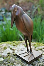 POM05 MARABOUT  POMPON FIGURINE FRANCOIS POMPON SCULPTEUR 1855 1933 MUSEE 14 CM