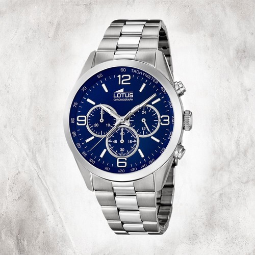 Lotus acier inox - montre, hommes