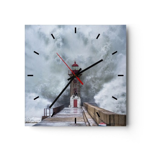 Horloge murale verre - murale,