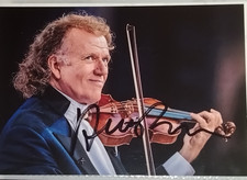 AUTOGRAPH ANDRE' RIEU FOTO VIOLINIST COMPOSER HAND SIGNED ANDRE ' RIEU NEDERLAND