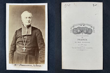 Franck, Paris, Jean-Sébastien Devoucoux, évêque de Évreux Vintage cdv albumen pr