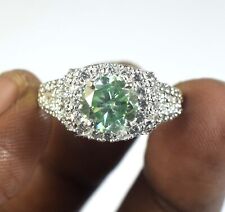 Vert Diamant Solitaire 3.56 CT