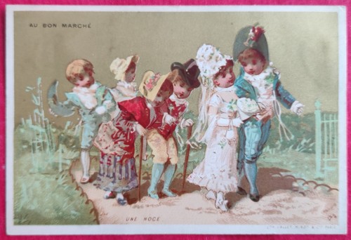 Chromo litho bon marche - au,