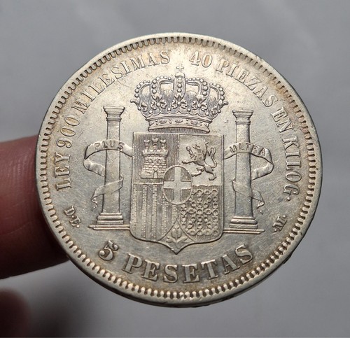 150 espagne 5 pesetas - ~,