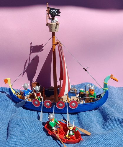 Playmobil astérix bateau - astérix,