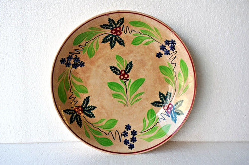 Bol faïence florale - bol,