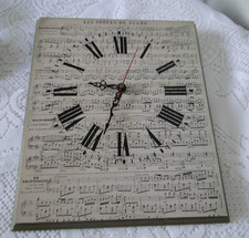 Pendule quartz trotteuse