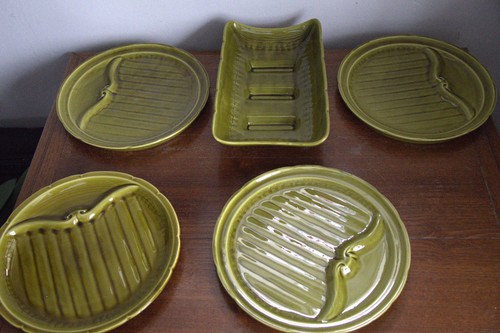 Service asperges gien - asperges, vert
