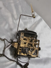 ?? ANCIEN MOUVEMENT COUCOU TROIS POIDS PENDULE HORLOGE POUR PIECES
