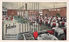 Linen Postcard ~ Chicago