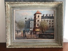 PEINTURE, HUILE SUR TOILE "