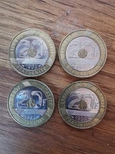 France Lot De 4 Pièces De 20