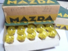 1 AMPOULE jaune vintage mazda