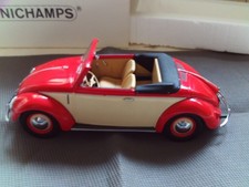 VOLSKWAGEN  Coccinelle  Cabriolet Hebmuller  Minichamps  1/18  Boxed