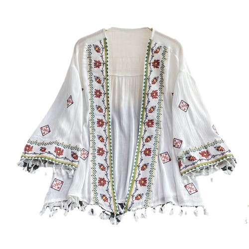Femme ethnique broderie - ethnique,