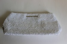 Victoria's Secret New Without Tags Limited Edition White Sequin Clutch Purse