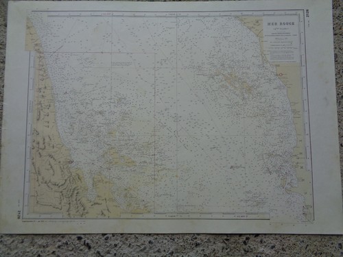 Carte marine mer rouge 4e - mer,