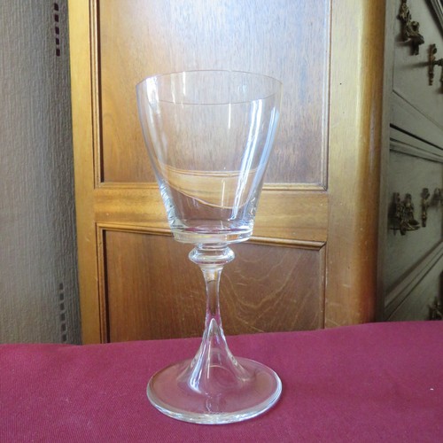 Verres vin en cristal - 1,
