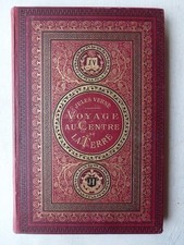 VOYAGE AU CENTRE DE LA TERRE par Jules VERNE / J. HETZEL # illustrations RIOU
