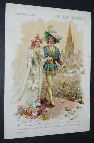 Chromo 1906 bon marche - chromo,
