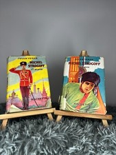 MICHEL STROGOFF / JULES VERNE / 2 PARTIES / BIBLIOTHEQUE VERTE / HACHETTE / 1951