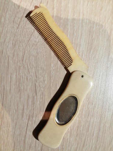 Peigne pliable ancien - pliable, en