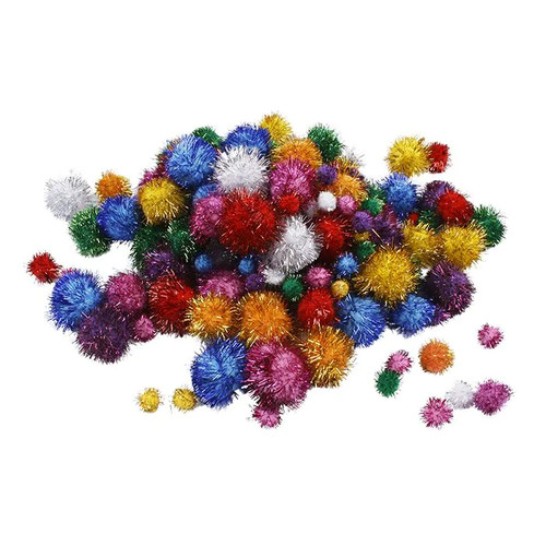 Pompons pailletés