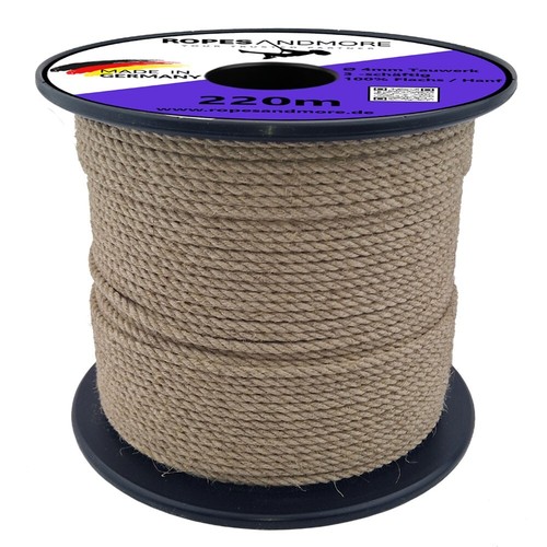 Corde chanvre lin 4mm - en,