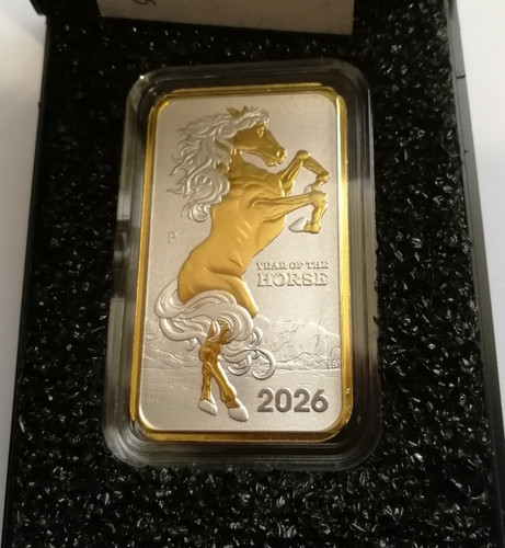 Lingot argent 2026 année - lingot,
