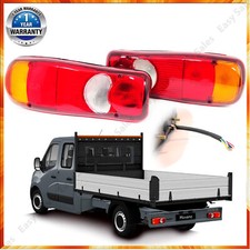 2 x Feux Arrière Pour Renault Master 12v / 24v avec Câble