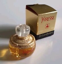 RARE YVES SAINT LAURENT collection Miniature parfum YVRESSE 4 ml 