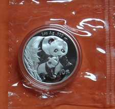 Chine yuan panda - panda, oz