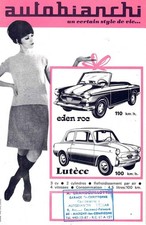 Catalogue Brochure Autobianchi