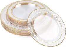 Assiettes plastique - assiettes,