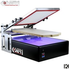 Machine Sérigraphie avec UV KIT | Presse serigraphier textile presse