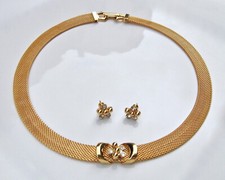 Elégante Parure Collier Ras