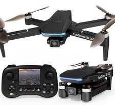 Drone RC TD31LCD avec écran LCD, caméra, moteur brushless, pliable
