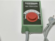 Transformateur variateur régulateur fleischmann 6735 14V 7,5VA HO Peu Endommagé.