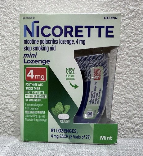 Nicorette stop smoking aid