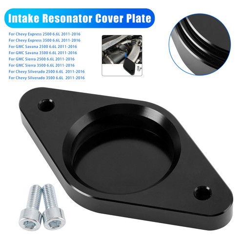Intake resonator cover - intake, plate
