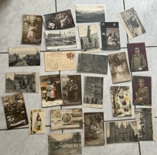 23 CARTES POSTALES ANCIENNES première Guerre Mondiale 1914-1918, France, Serbie